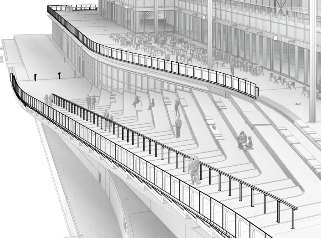 Coordinated BIM model showing structural and MEP systems aligned