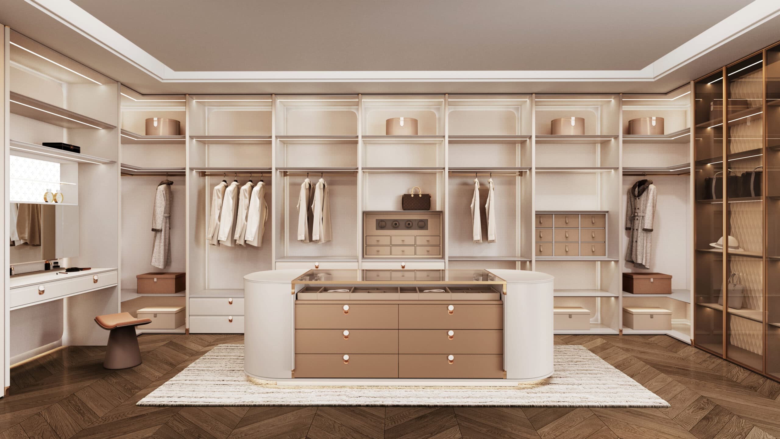 NINI series walk-in closet, second angle