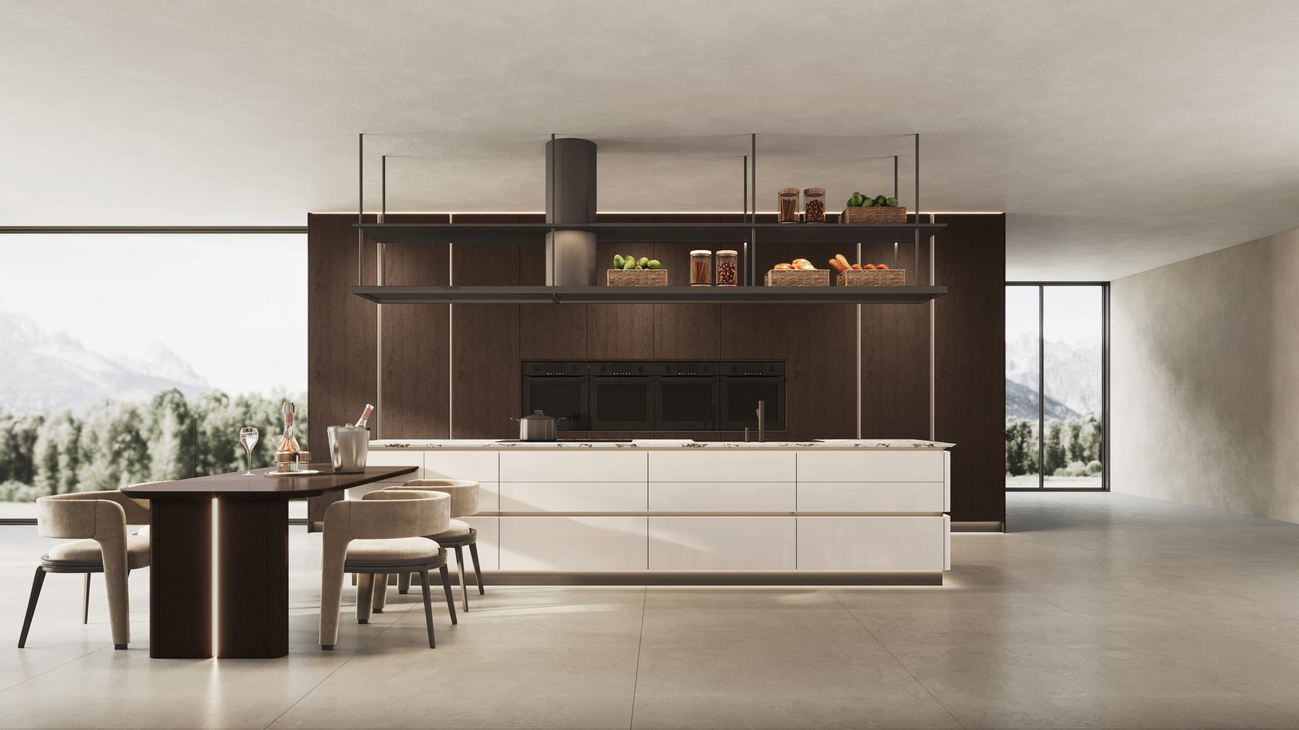 Royal series cabinetry detail